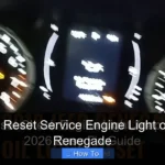 How to Reset Service Engine Light on Jeep Renegade