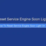 How to Reset Service Engine Soon Light on G35
