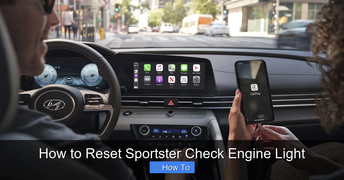 How to Reset Sportster Check Engine Light
