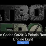 How to Run Codes On2013 Polaris Ranger Check Engine Light