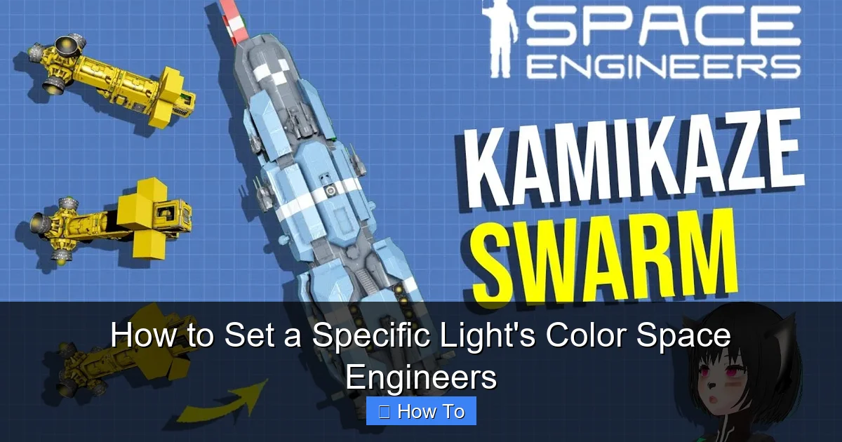 How to Set a Specific Light's Color Space Engineers