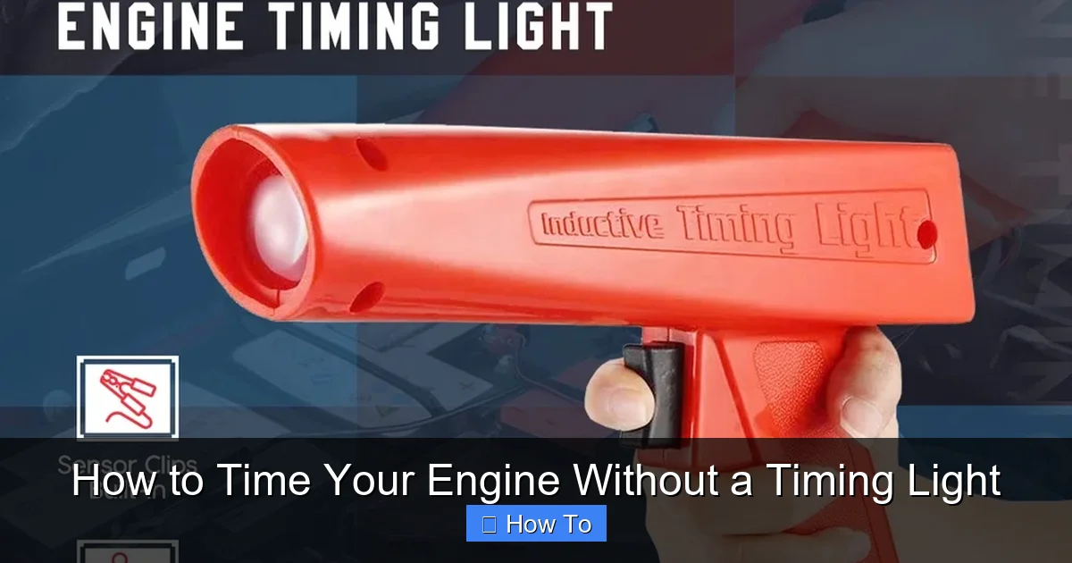 How to Time Your Engine Without a Timing Light