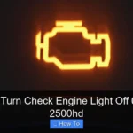 How to Turn Check Engine Light Off 08 Gmc 2500hd