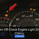 How to Turn Off Check Engine Light 2003 Toyota Camry