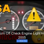 How to Turn Off Check Engine Light Honda Crv 2005