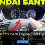 How to Turn Off Check Engine Light Hyundai Santa Fe