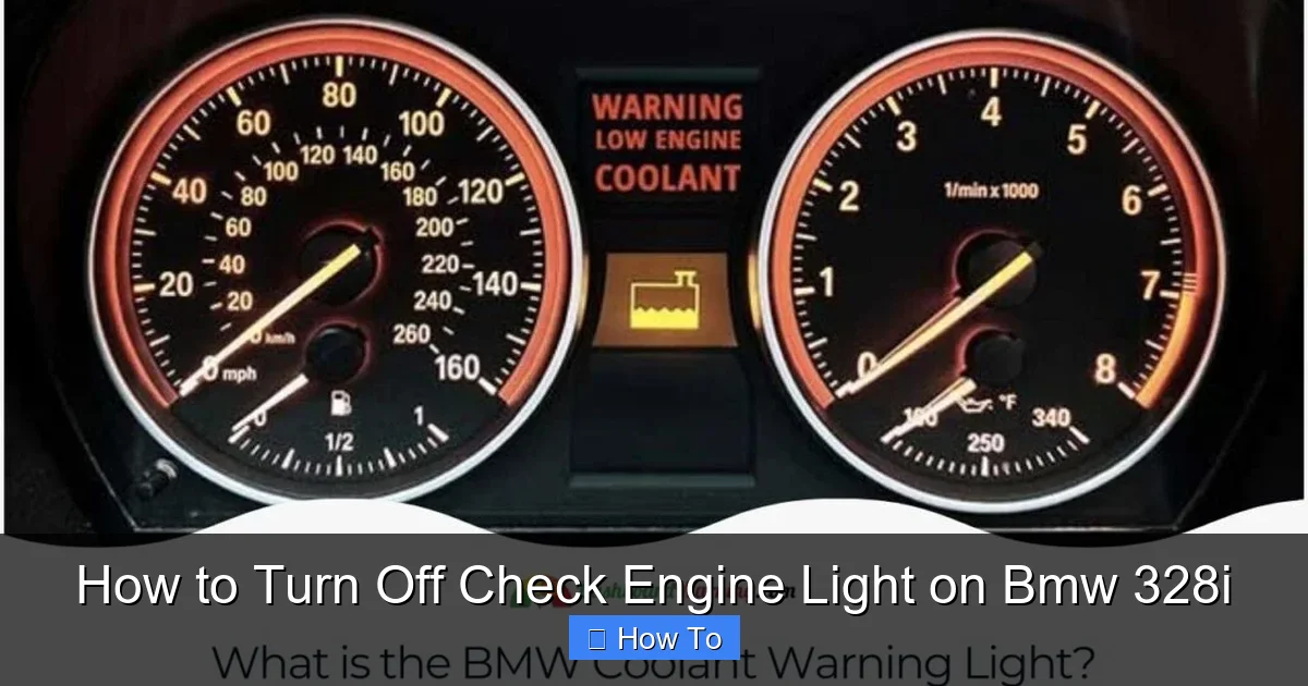 How to Turn Off Check Engine Light on Bmw 328i