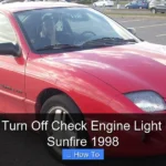 How to Turn Off Check Engine Light Pontiac Sunfire 1998