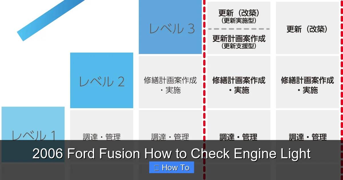 2006 Ford Fusion How to Check Engine Light