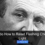 2006 Kia Rio How to Reset Flashing Check Engine Light