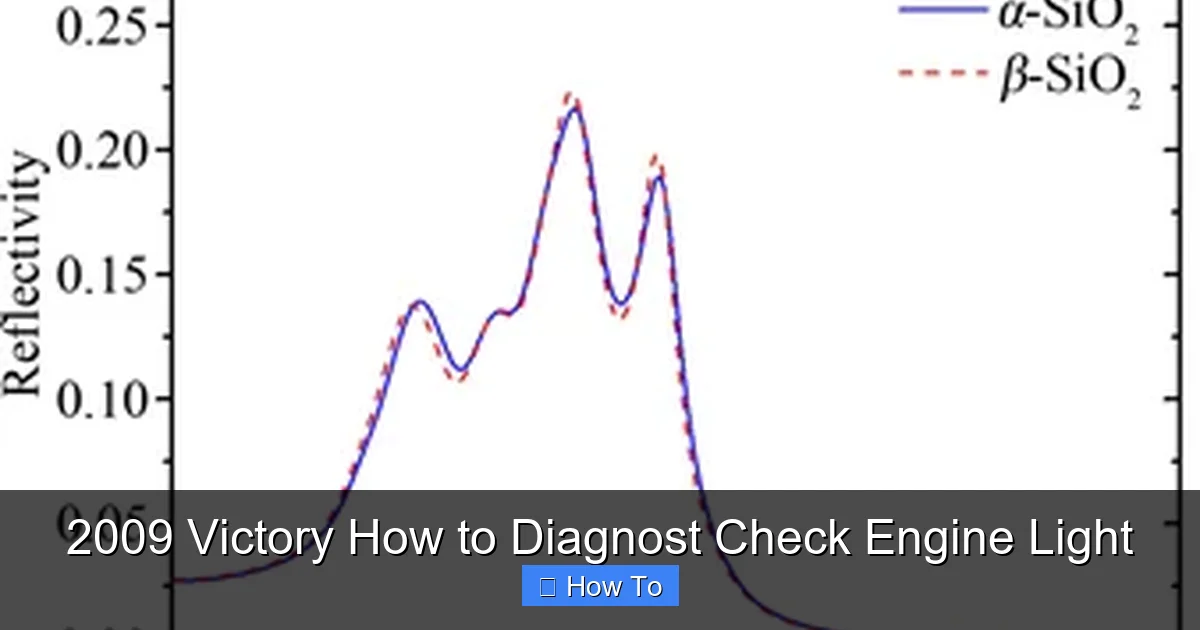 2009 Victory How to Diagnost Check Engine Light