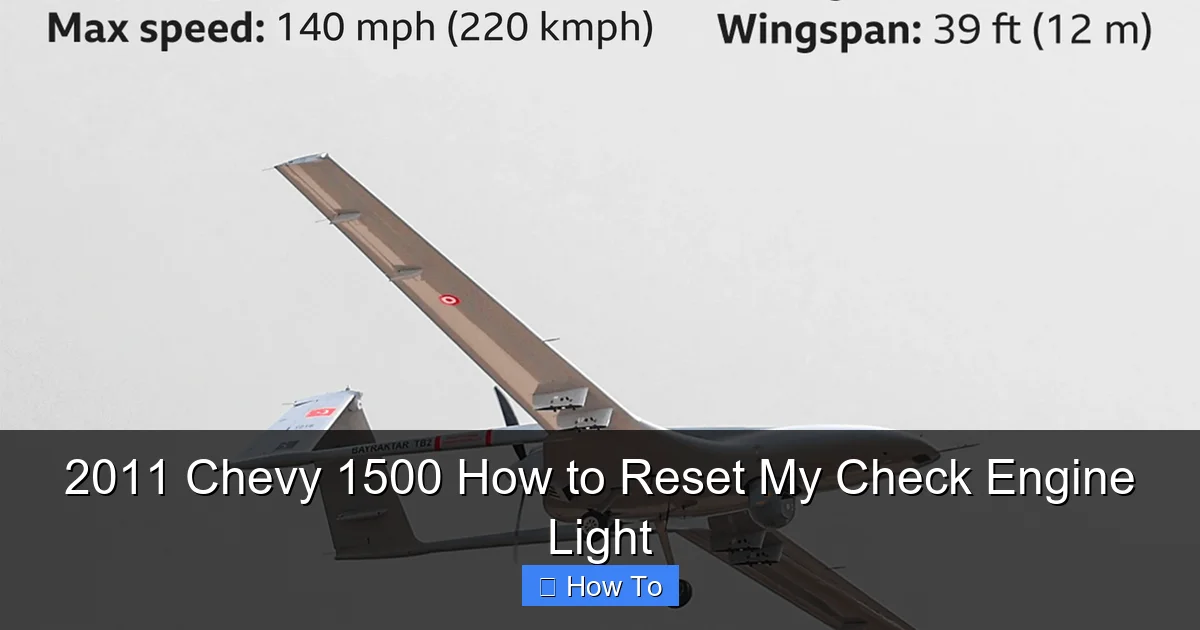 2011 Chevy 1500 How to Reset My Check Engine Light