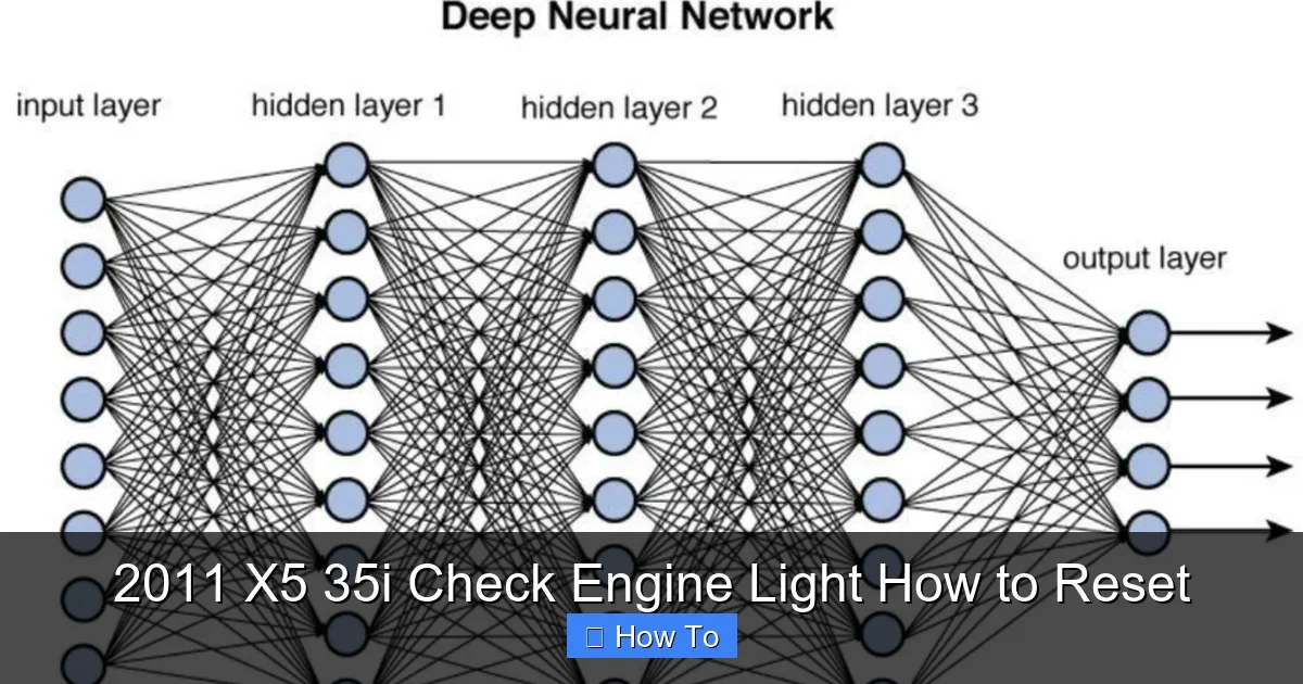 2011 X5 35i Check Engine Light How to Reset