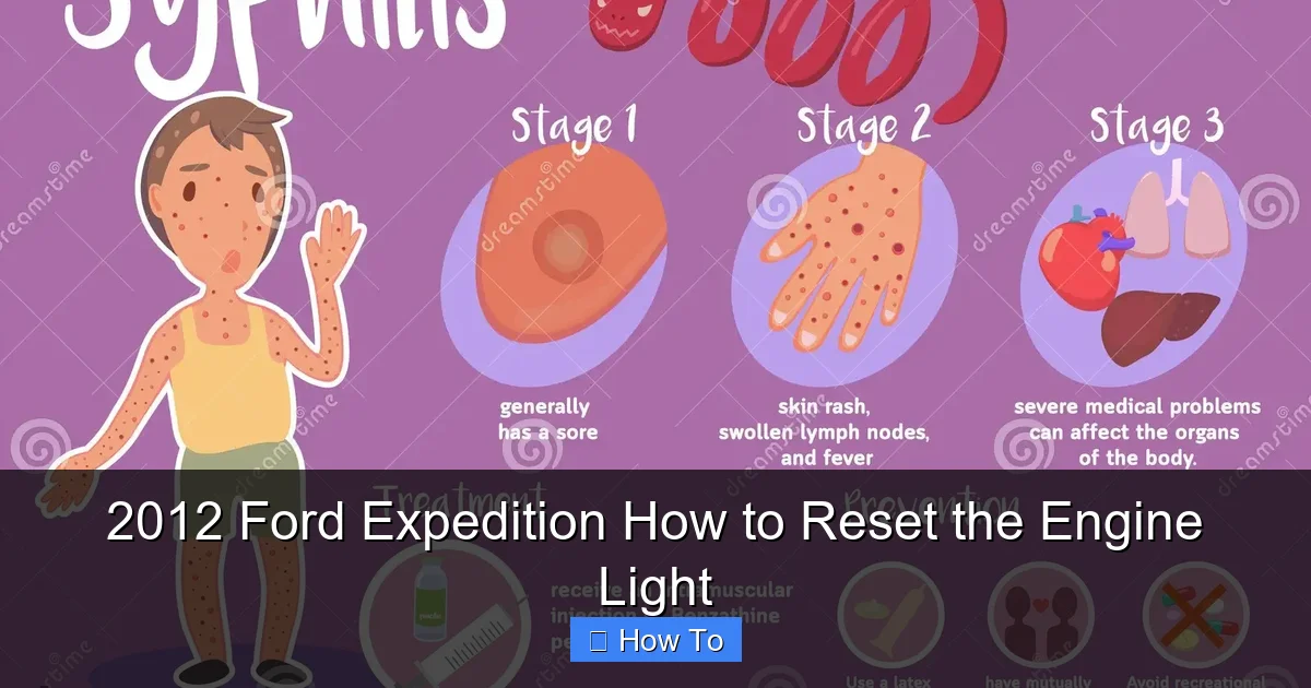 2012 Ford Expedition How to Reset the Engine Light