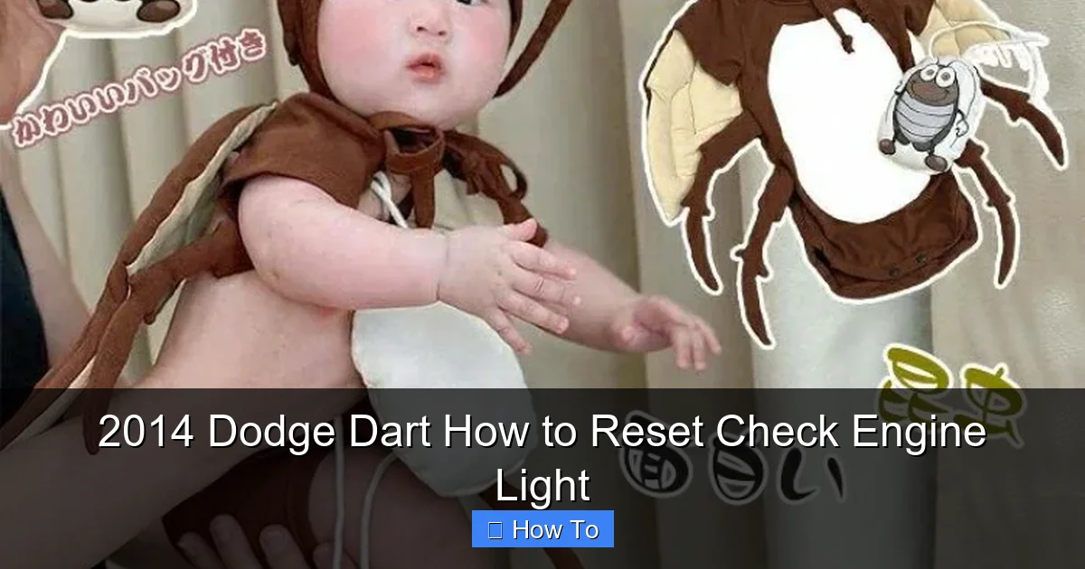 2014 Dodge Dart How to Reset Check Engine Light