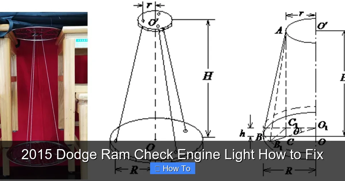 2015 Dodge Ram Check Engine Light How to Fix