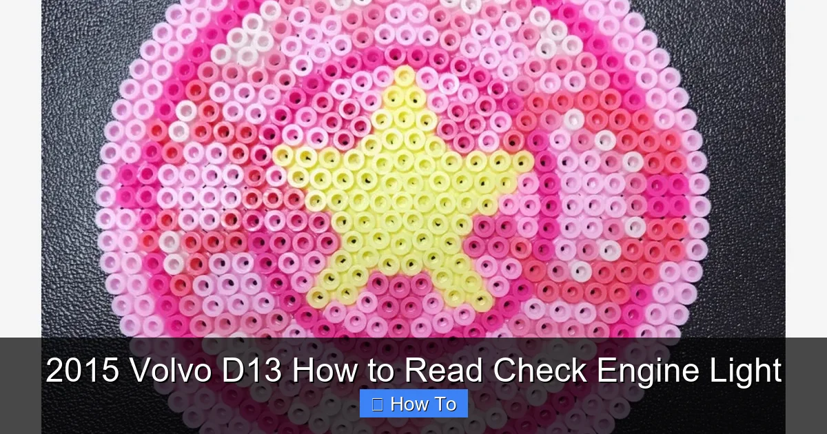2015 Volvo D13 How to Read Check Engine Light