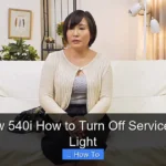 202 Bmw 540i How to Turn Off Service Engine Light