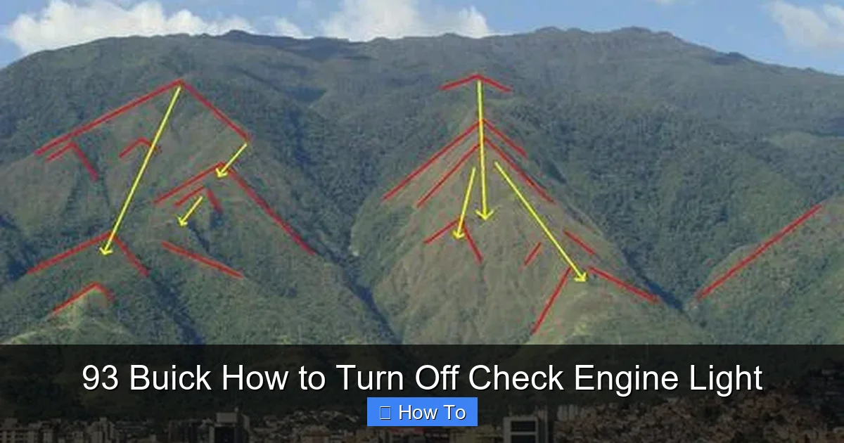 93 Buick How to Turn Off Check Engine Light