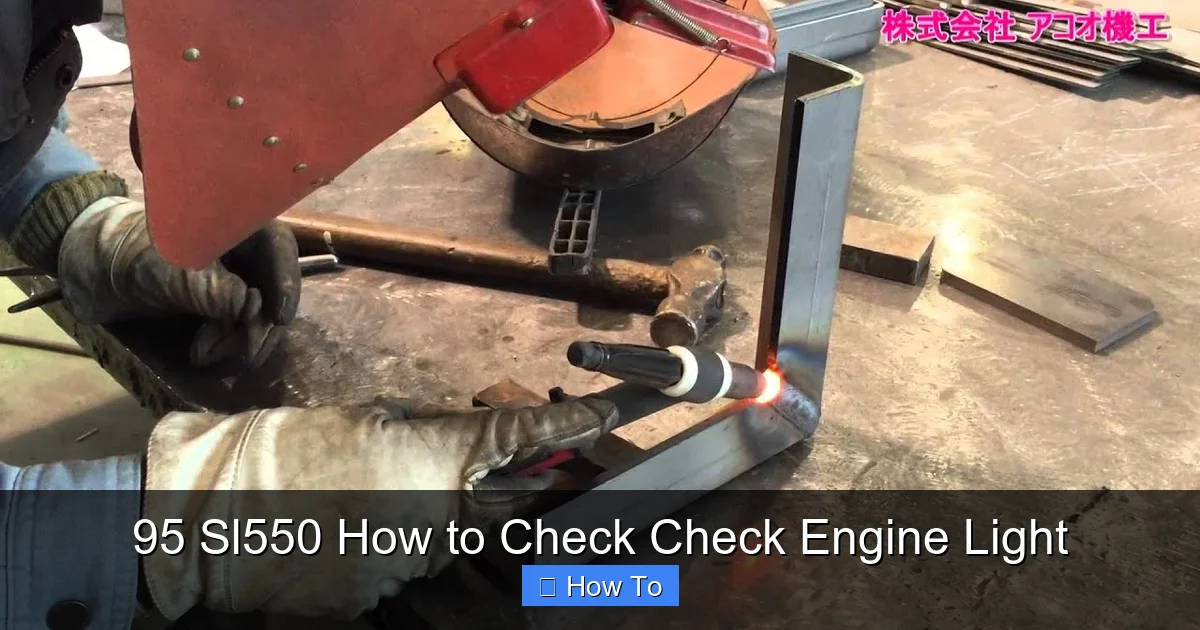 95 Sl550 How to Check Check Engine Light
