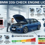 check engine light bmw 335i