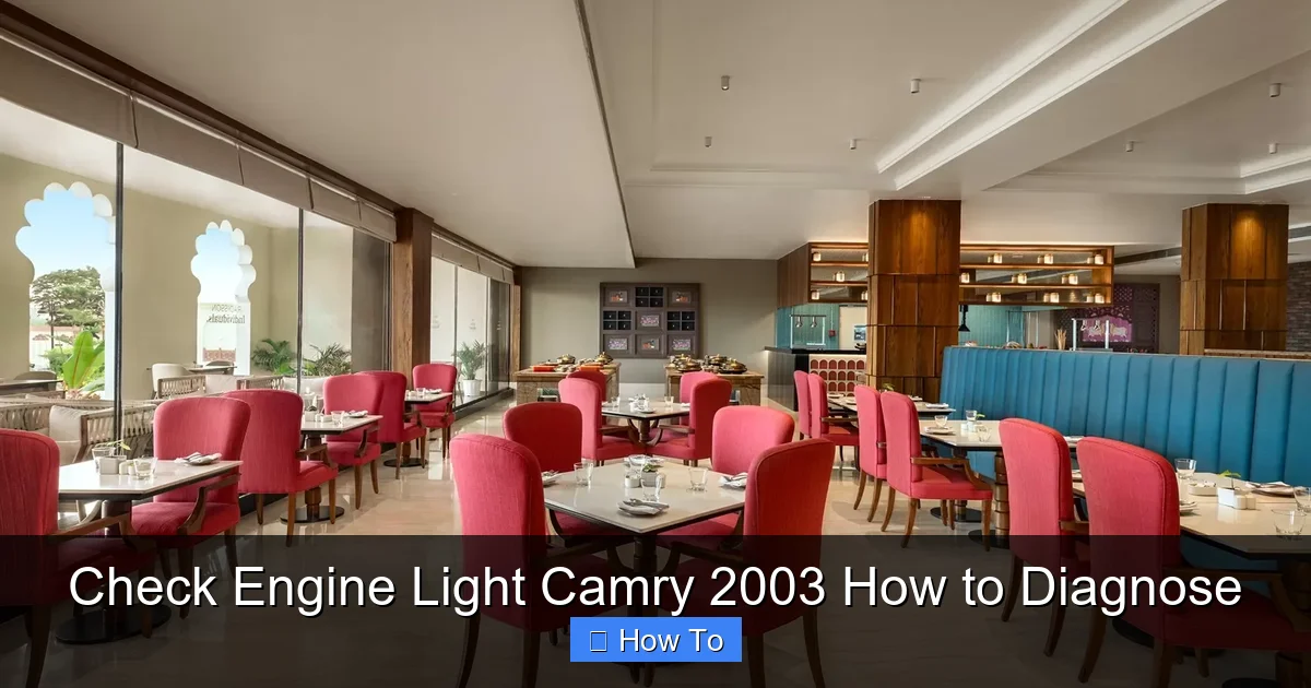 Check Engine Light Camry 2003 How to Diagnose