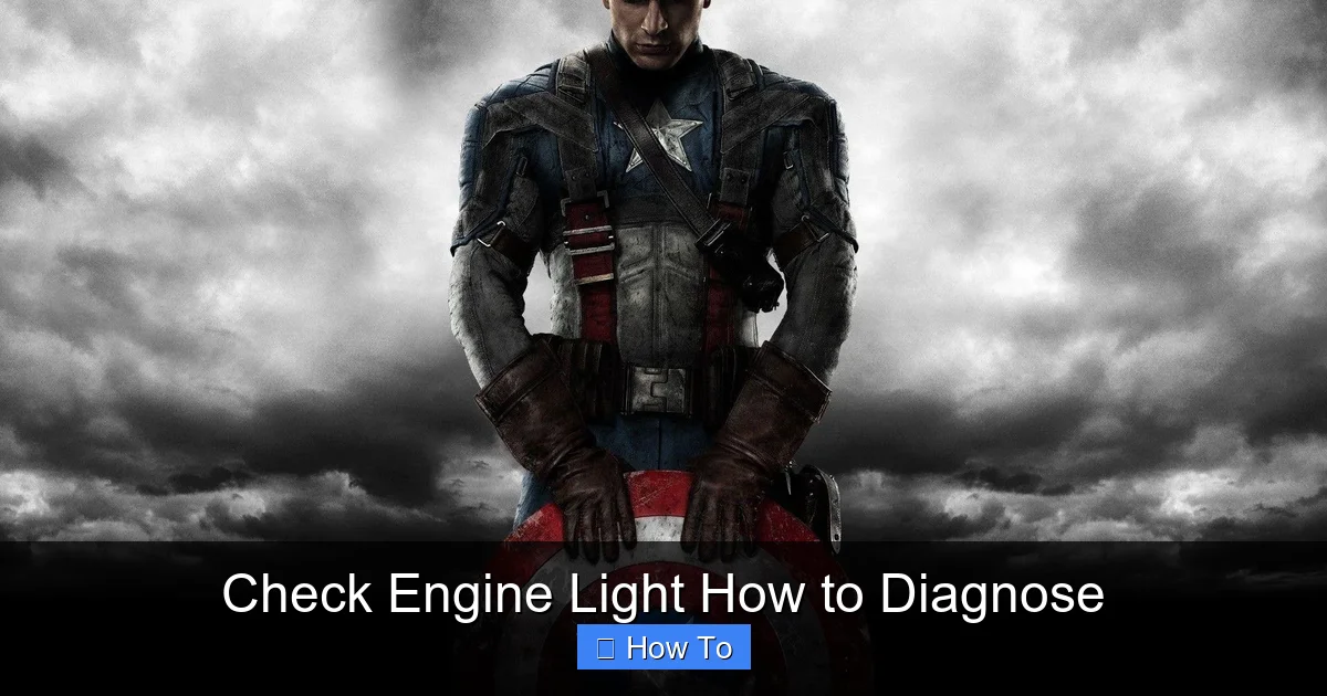 Check Engine Light How to Diagnose