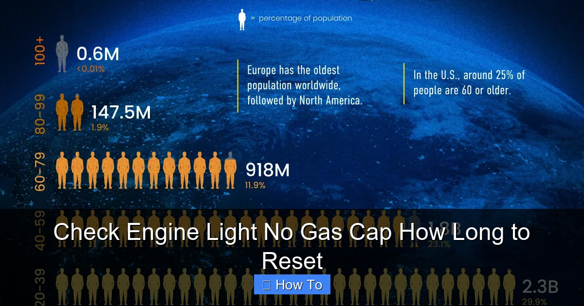 Check Engine Light No Gas Cap How Long to Reset