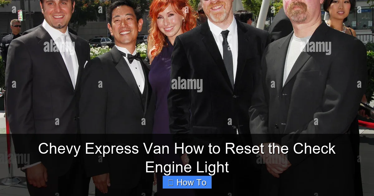 Chevy Express Van How to Reset the Check Engine Light