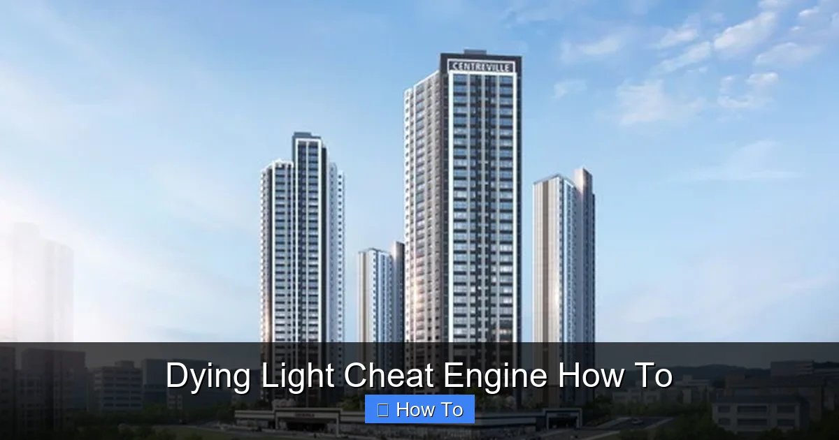 Dying Light Cheat Engine How To