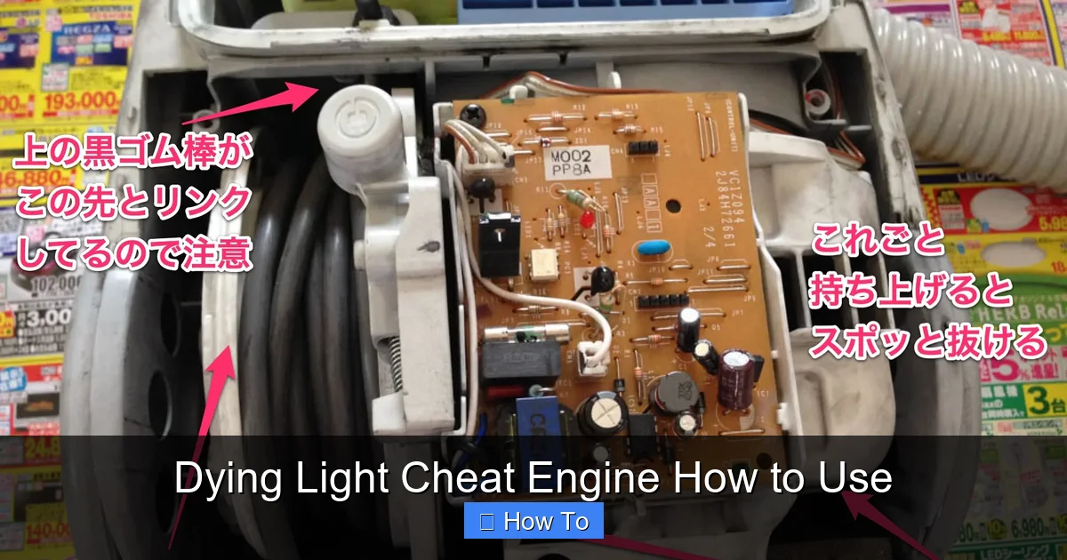 Dying Light Cheat Engine How to Use