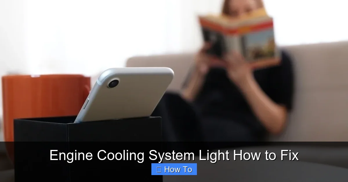 Engine Cooling System Light How to Fix