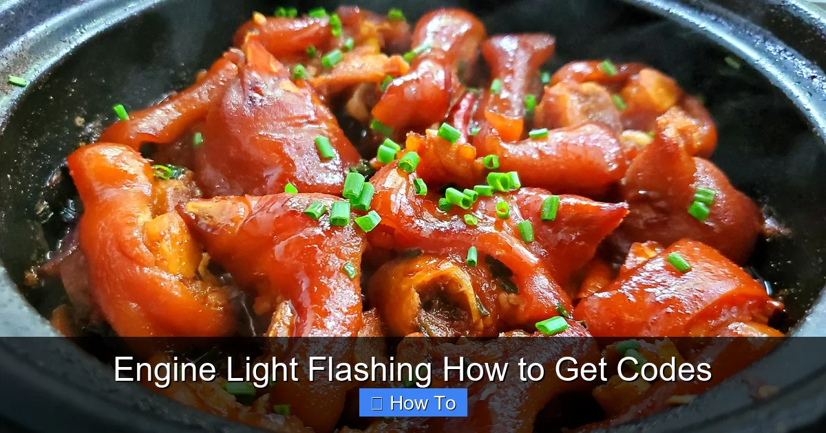Engine Light Flashing How to Get Codes