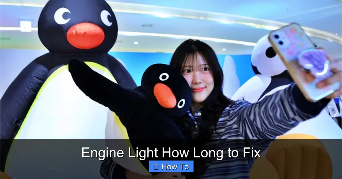 Engine Light How Long to Fix
