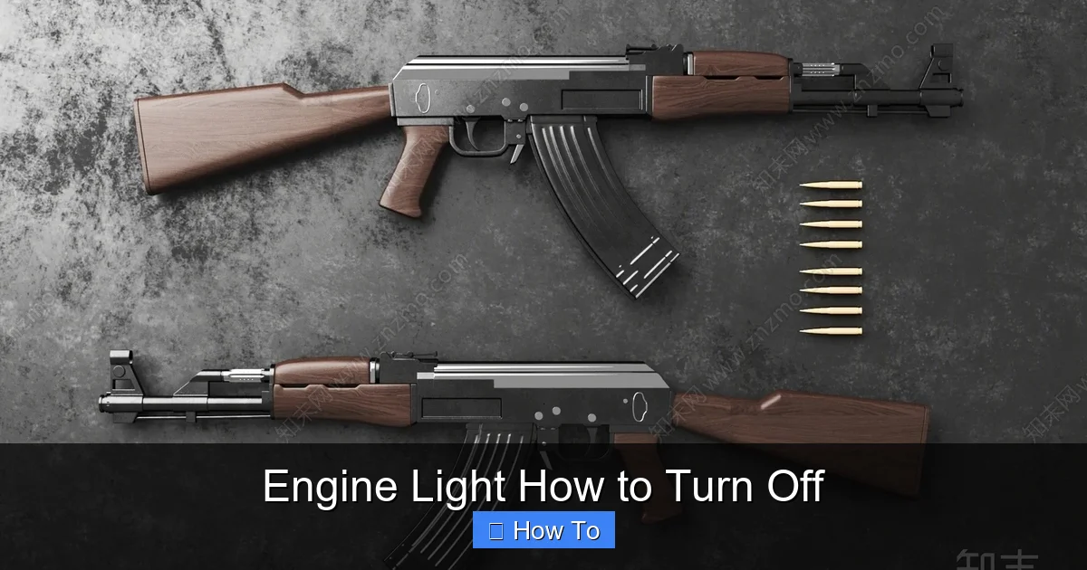 Engine Light How to Turn Off