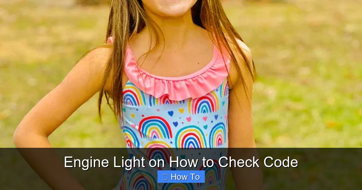 Engine Light on How to Check Code