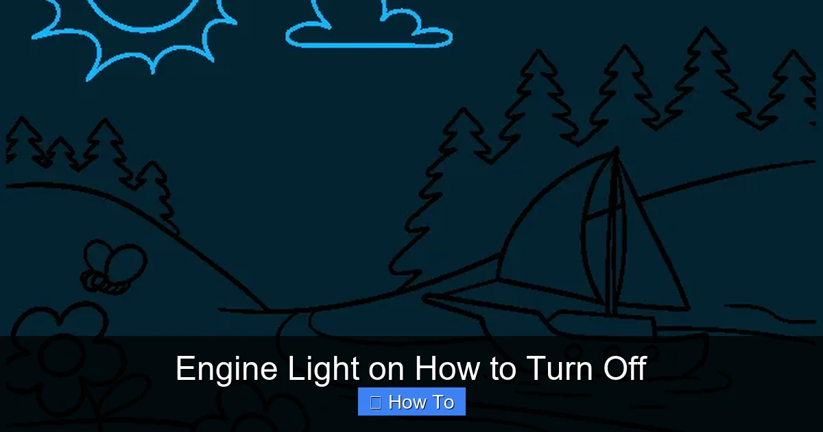 Engine Light on How to Turn Off