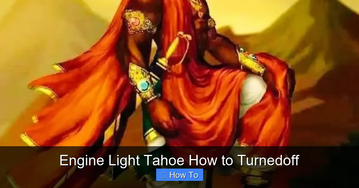 Engine Light Tahoe How to Turnedoff