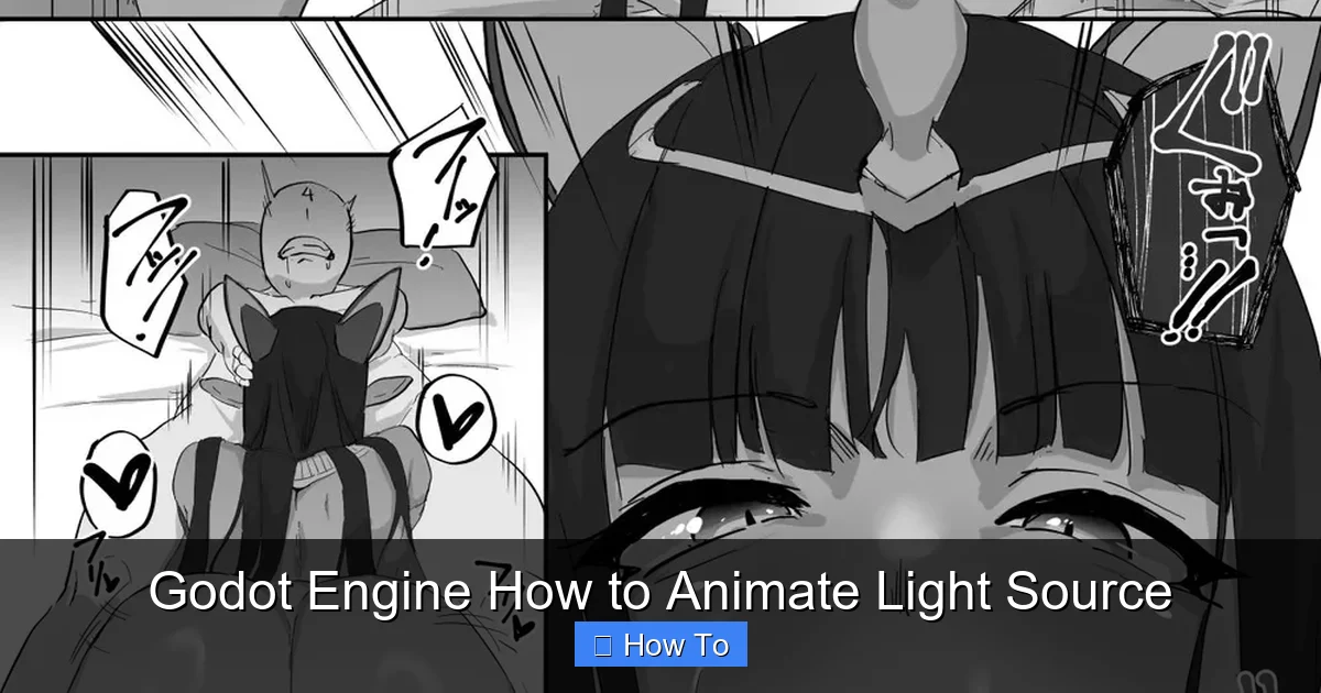 Godot Engine How to Animate Light Source