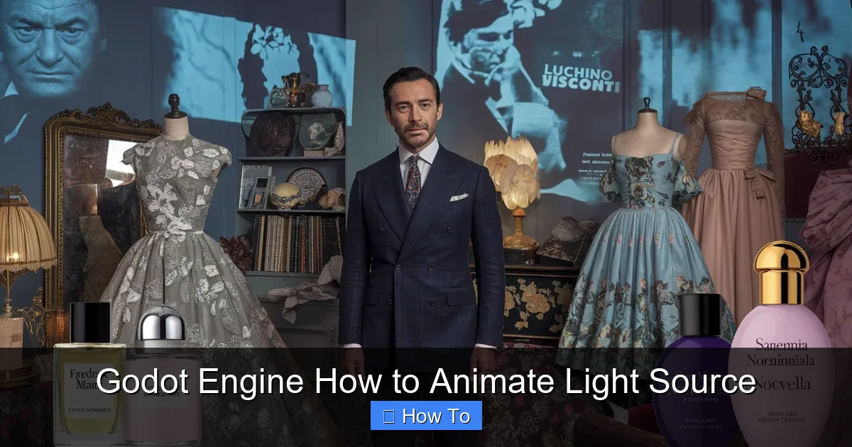 Godot Engine How to Animate Light Source