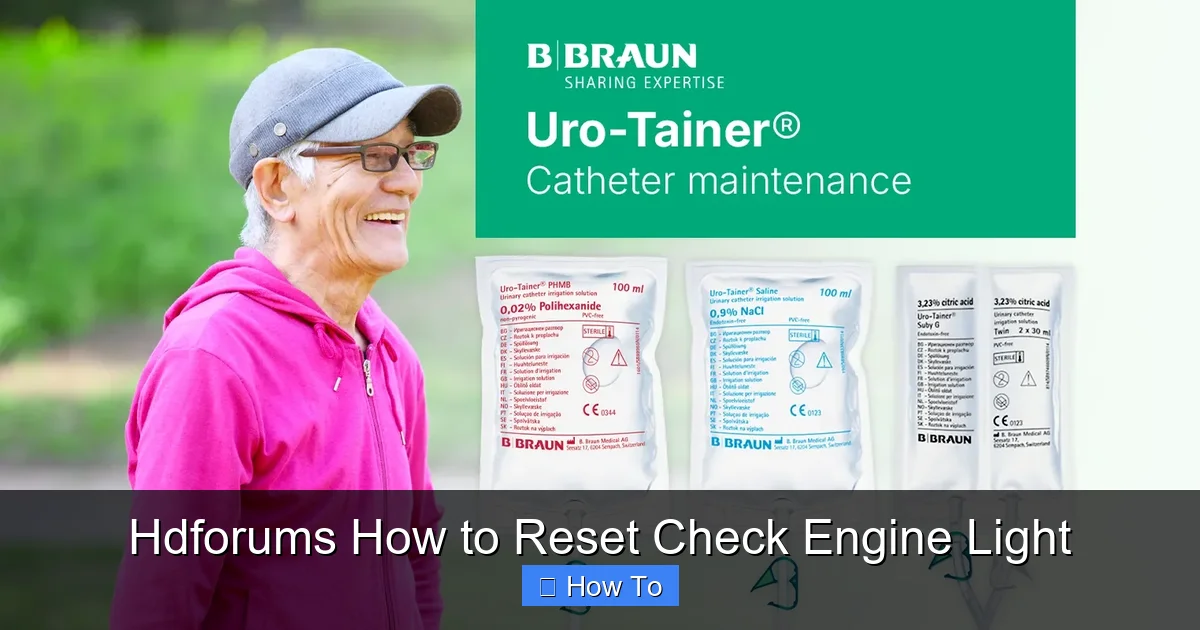 Hdforums How to Reset Check Engine Light