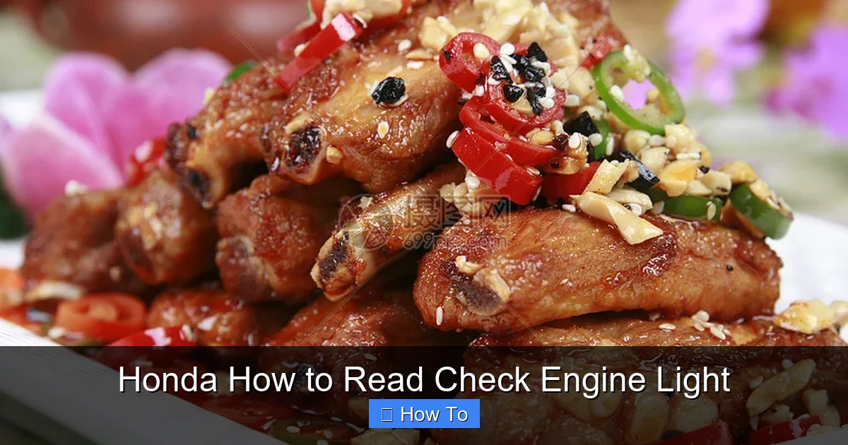 Honda How to Read Check Engine Light
