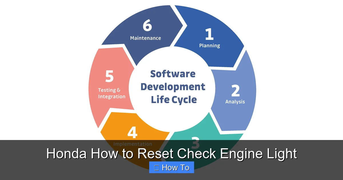 Honda How to Reset Check Engine Light