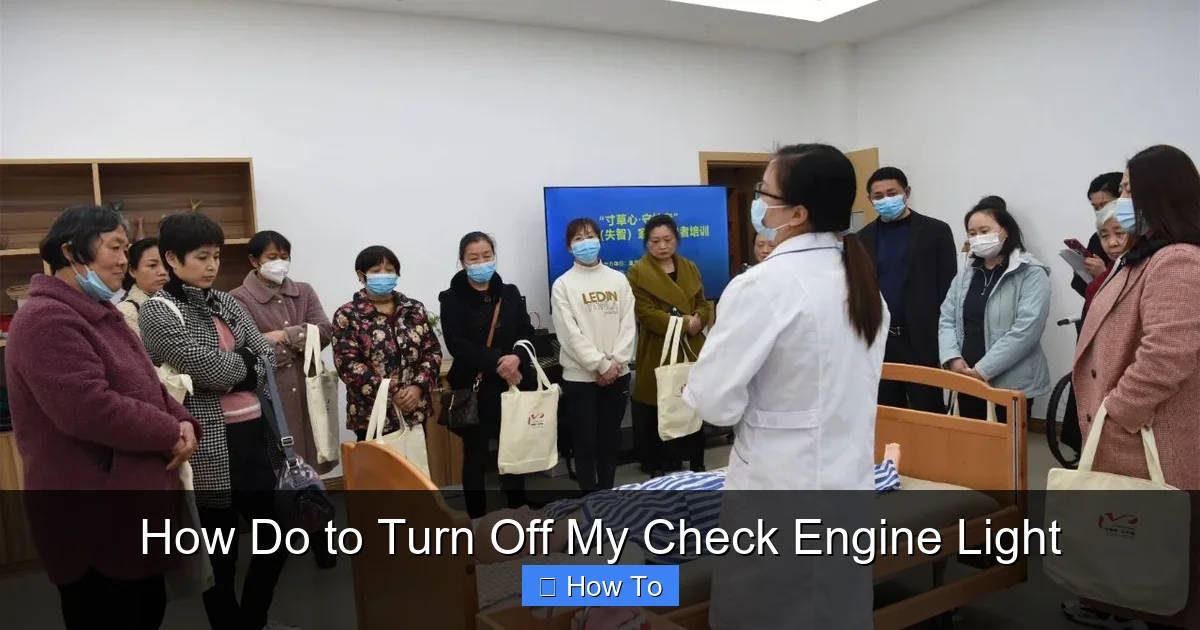 How Do to Turn Off My Check Engine Light