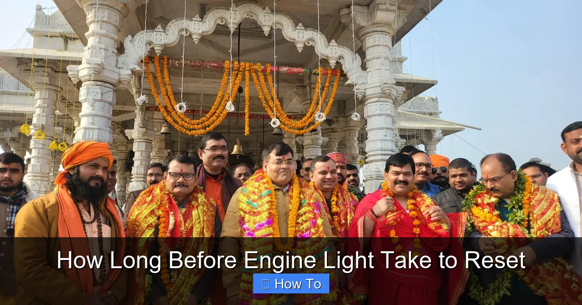 How Long Before Engine Light Take to Reset