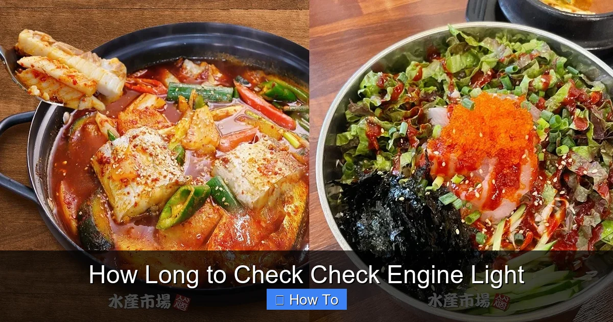 How Long to Check Check Engine Light