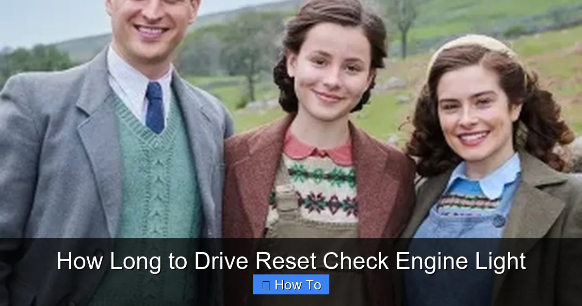 How Long to Drive Reset Check Engine Light