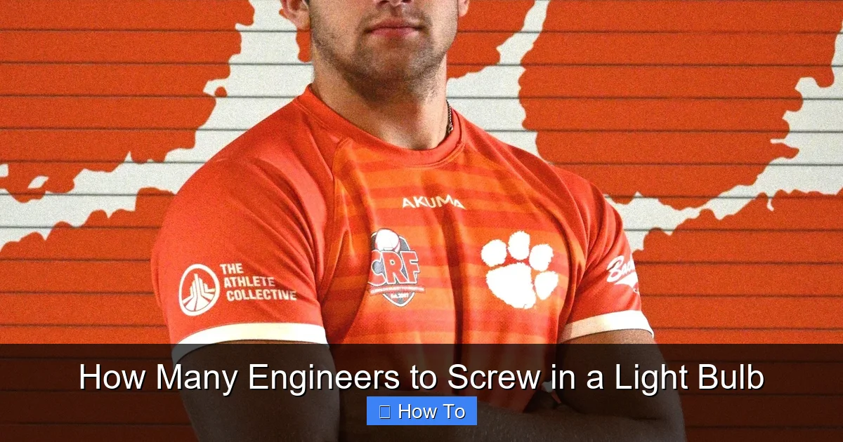 How Many Engineers to Screw in a Light Bulb