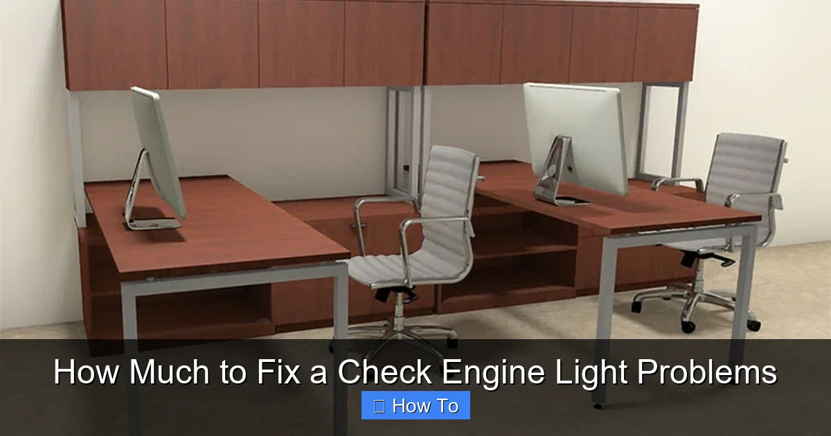 How Much to Fix a Check Engine Light Problems