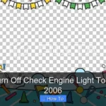 How to Turn Off Check Engine Light Toyota Prius 2006
